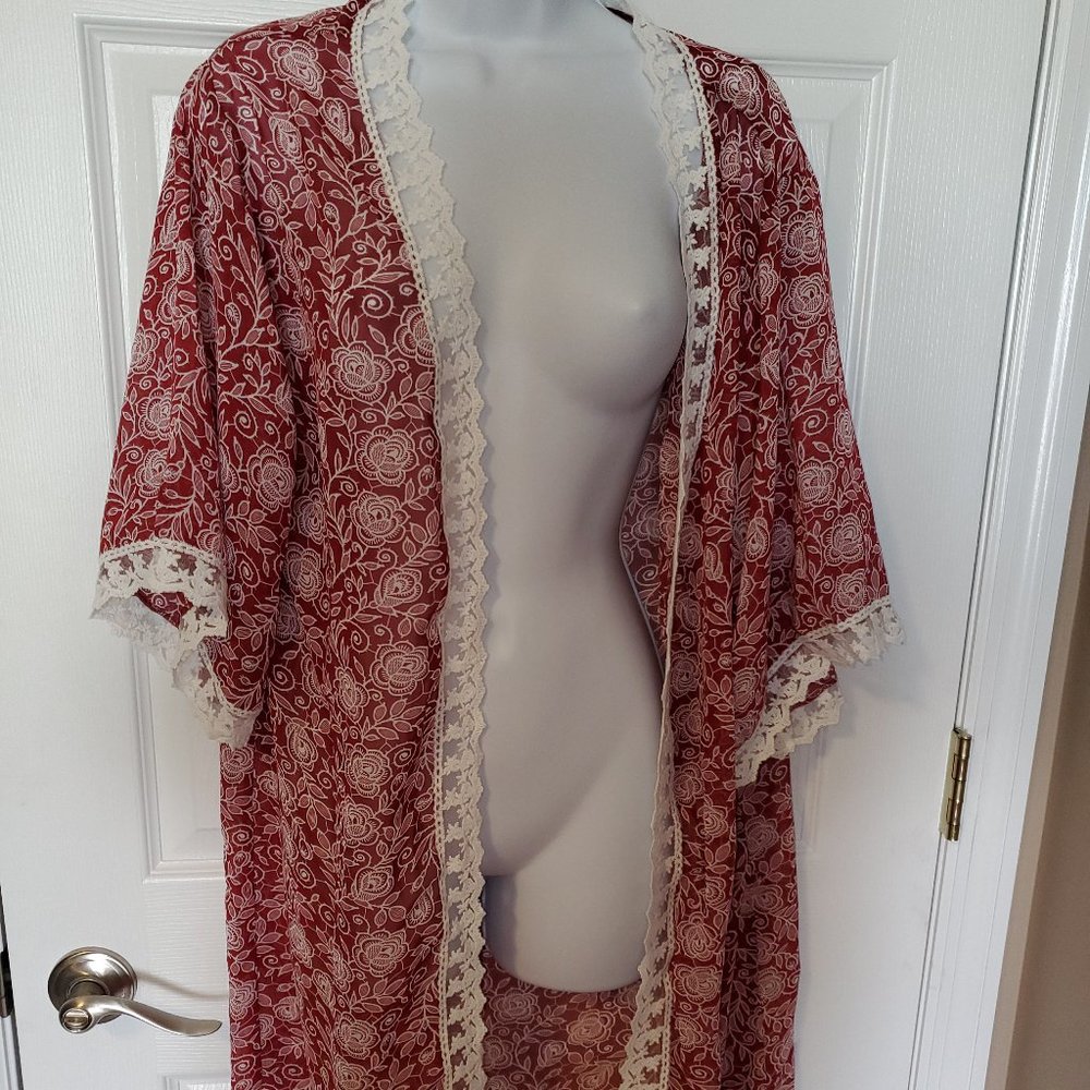 Lularoe Red & White Chloe Sz S NWT
